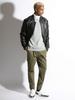 Seuteulaikeu Str Relax Cargo Jogger Pants (Khaki)