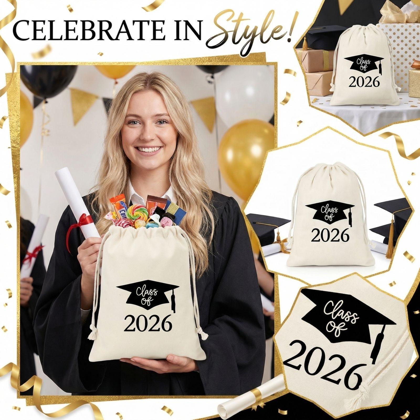 Graduation Satin Honor Shawl, CLASS Graduation Sash, Graduation Apparel Accessories One Size