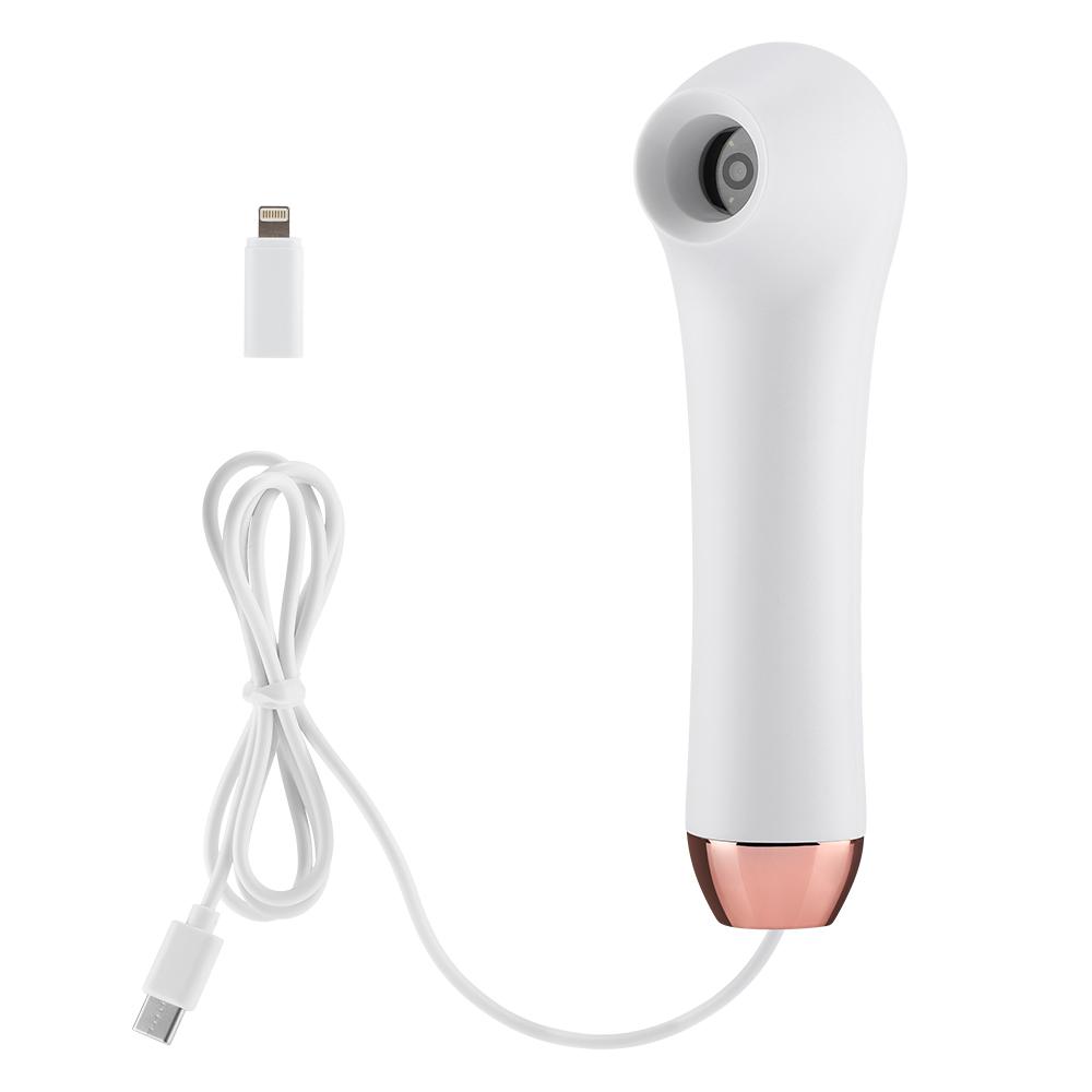 Skin Analyzer Dermatoscope Scalp/Skin/Hair Follicle Scanner Detector Testing Analysis Microscope 1 Million Ultra-clear Blue-ray