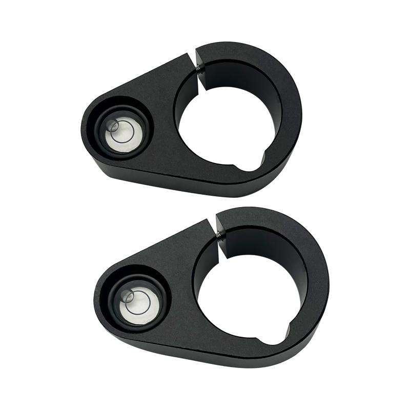 2ks Libely pro vyrovnání středové tyče Měřicí tyč Tyč z uhlíkových vláken Vodováha Bublinkové mapovací příslušenství Průměr 32 mm