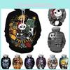 Nightmare Before Christmas 3d Printed Hoodie Jacket Jack Sally Costume Style