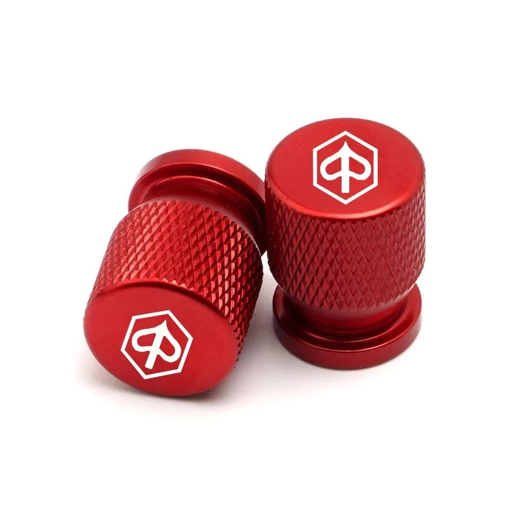 4pcs Motorcycle Decor Wheel Tire Valve Caps Stem Cover For PIAGGIO Beverly Fly Liberty 125 MP3 X7 X8 X10 PK PX ET2 ET4 GTS300