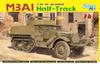 Platts Dragon WW2 American M3A1 Half Track 3in1 Included Plastic Model DR6332F 1/35 Figure/Equipment