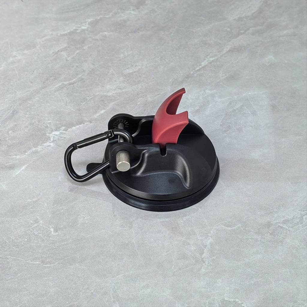 BHBL Heavy Cups Vacuum Suction Cup Hooks Glass Window Shower Wall Organizer Securing Hook Tie Down Car Awning 2 Pieces