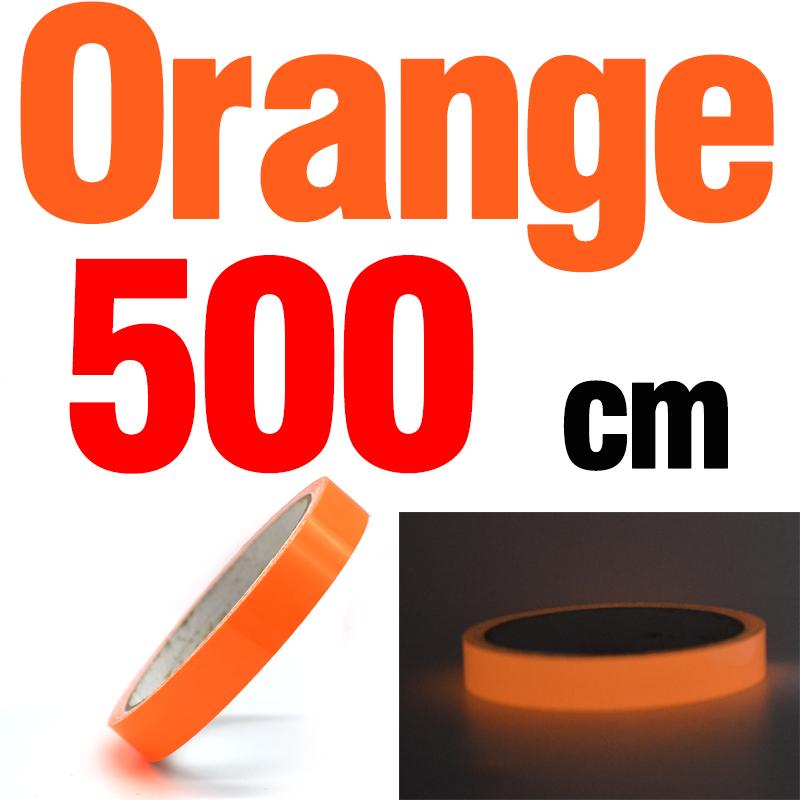 MNFT 5M PET Glow Tape Self-adhesive Sticker Green Orange Blue Luminous Tape Fly Fishing Lure Jig Bait Making Material