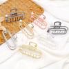 Unique Fashion Hair Accessories Ladies Geometric Metal Korean Hair Claw Clip