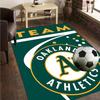 Athletics Oakland Emblem Rug Office Carpet Non-Slip Mat, Chair Rug Floor Covering for Gaming, Bedroom, Living Room , Home Decor Christmas Gift
