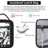 Anime Gintoki Sakata  Insulated Lunch Bags Leakproof Gintama Lunch Container Cooler Bag Tote Lunch Box Work  Outdoor Food Bag