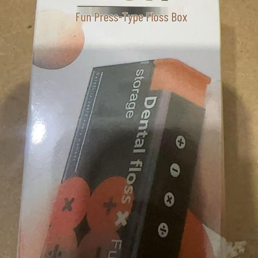 Портативный автоматический держатель для зубочисток и зубной нити с механизмом автоматического выдвижения