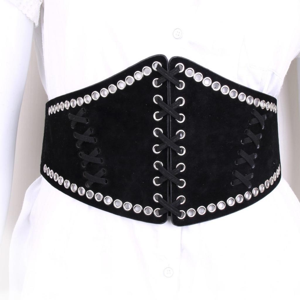 Coat Wide Waist Seal for Women's Outer Wear for Women's Skirt with Elastic Elastic Wide Belt for Women's Decorative Belt Down Jacket
