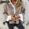 Jaquetas e casacos femininos vintage casual cor sólida estampa outono inverno manga comprida