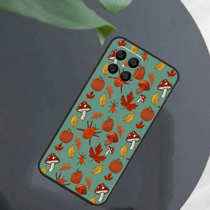 Autumn Leaves Fall Halloween For Honor Magic 7 Lite 6 8 Case For Honor 200 400 Pro 90 70 50 X8c X8b X9a X9b X9c X9d Win RT