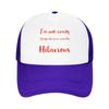 Im Not Crazy Bad Gyal Music Travel Mesh Baseball Caps WoUnisex Spring FeUnisex Beach Sunscreen Hat Snapback Cap