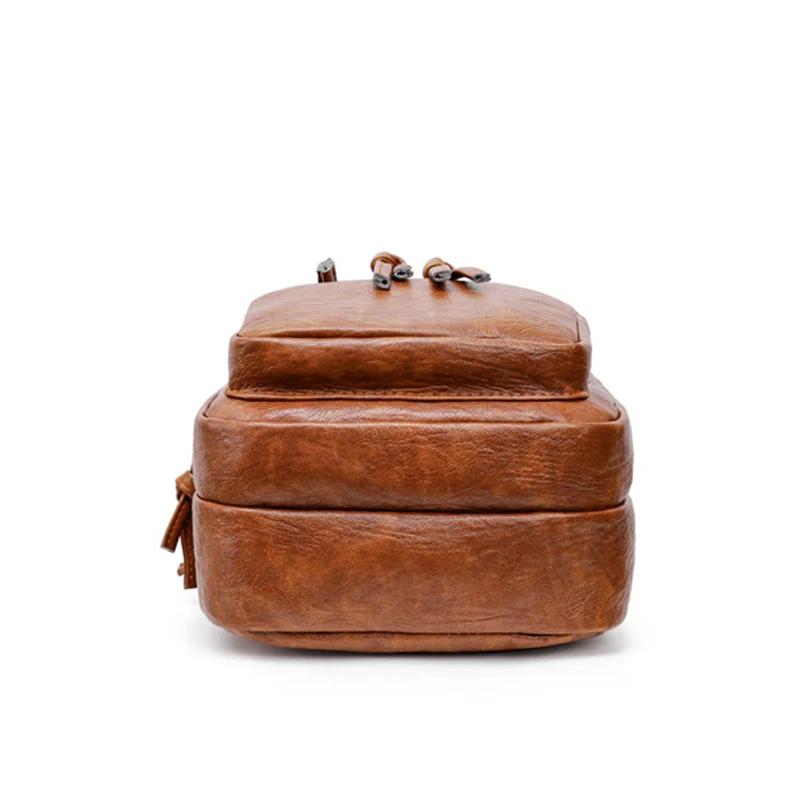 Vintage Designer Shoulder Messenger Bag Casual Handbag Crossbody Bags for Women PU Leather Small Daily Phone Pocket Purse Sac