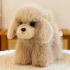 Mengbang Schnauzer Plush Dog Toy - Soothing Doll for Kids' Birthdays