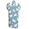 Wearable Blanket Women Home Soft Flannel Casual Print Oversized Hoodie Sweatshirt with Pocket for