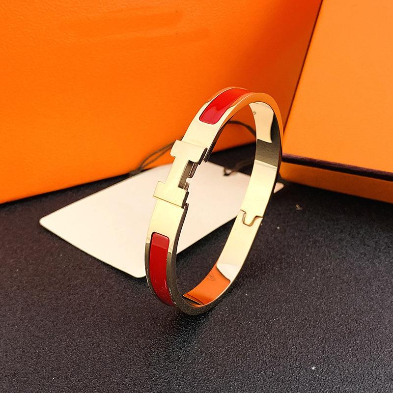 

8Mm Wide and Narrow Version Bracelet 18K Non-fading Color Couple Bracelet Jewelry Wearing Accessories 2026 8MM+19CM