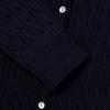 [lacoste] Women's Cable Long Sleeve Cardigan AF218E-56GHDE