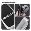 For KIA Car Glasses Holder Suede Sunglasses Storage Clip Accessories Cerato Proceed Venga Sedona Forte Stonic PicantoED1 