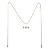 Beaded Ceiling Fan Pull Chain Switch Decorative Fan Pull Chain Extender for Lamps Fans Light Fixtures Lamp Pulling Chains