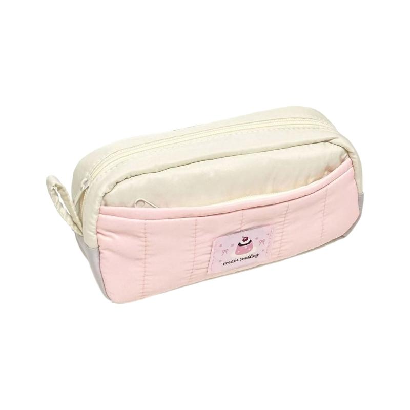 Unique Design Canvas Pen Holder With Multiple Pockets Waterproof School Essential Organizers For Students Professionals