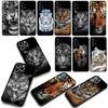 Phone Cover for Apple iPhone 17 16 15 11 Pro XS Max XR 6 7 8 Plus + SE 2020 5 16E Case Tiger Animal Casing