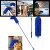 Gutter Cleaning Brush With Telescopic Extendable Pole For Home Maintenance And Dust Removal