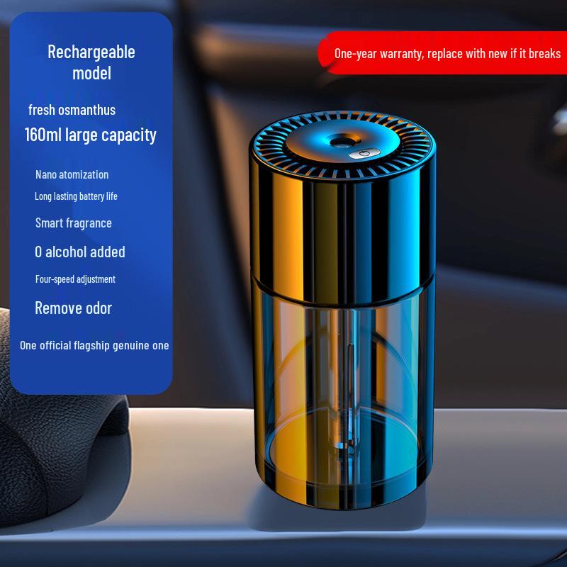 Smart Robot Car Aroma Diffuser: Long-lasting Fresh Scent for Car Interiors.