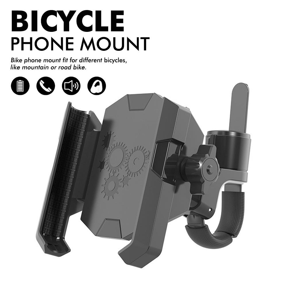 

2025 New Universal Cell Phone Clamp for Stroller Phone Holder Shopping Cart Phone Holder Golf Cart Phone Holder Bike Phone Mount чёрный