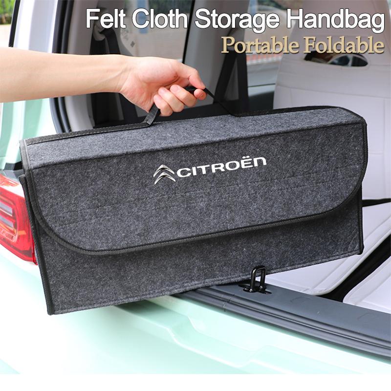Citroen Car Trunk Organizer Box Large Capacity Folding Storage Bag For C1 DS3 C2 C3 Vts C4 Saxo C4L C5 C6 C8 Xsara C3-XR Picasso