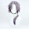 Fuwa Minato Cosplay Wig, Purple Loin Gradient, Heat-Resistant, Perfect for Halloween Costumes, Cosplay, and Photography (Type C)