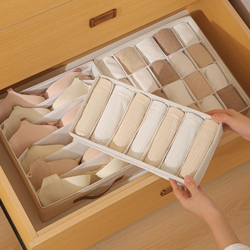 1Pcs Pants Storage Box Clothes Organizers Of Cabinets And Drawers Fabric Foldable Boxes For Bedroom Wardrobe Organization Home