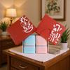 Soft Pure Cotton Face Wash Towel with Custom Embroidery and Gift Packaging