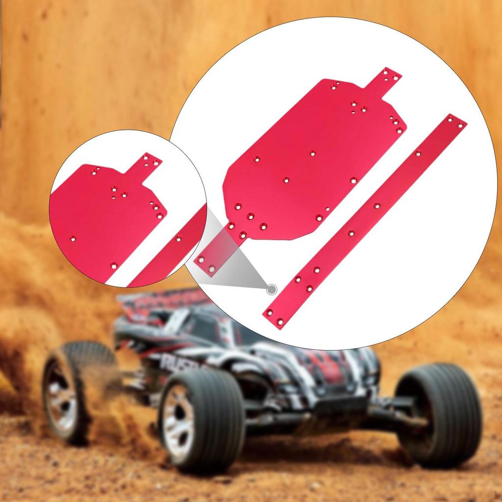 Metal Chassis Guard Plate Replace Parts with Reinforcement Stiffener for 14209