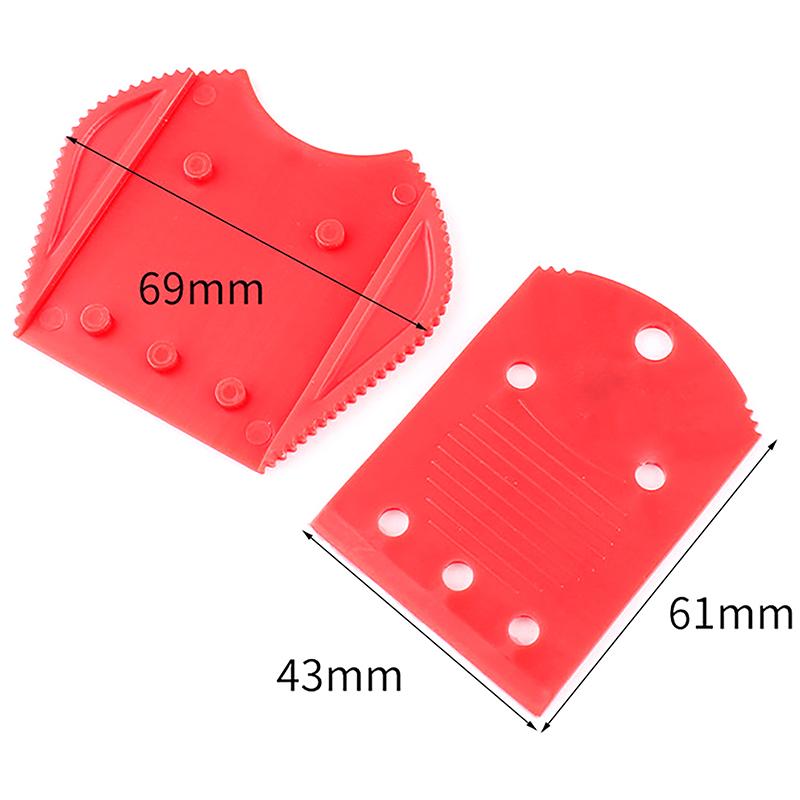 Plastic Glue Remove Tool For Digitizer Lcd Display Screen Three-Hole Razor Blade Painting Scraper Holder Double-Sided