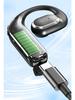 Bluetooth Wireless Stereo Ear-Hook Headset with Digital Display - Universal Fit