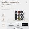 Box Box Box Infographic Tyre Compound Design Cojines Throw Pillow Case F1 Car Racing Cushion Chair Print Decorative