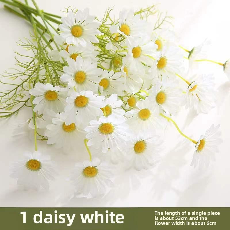 Daisy Silk Simulated Flowers For Home Decor Outdoor Event Photography
