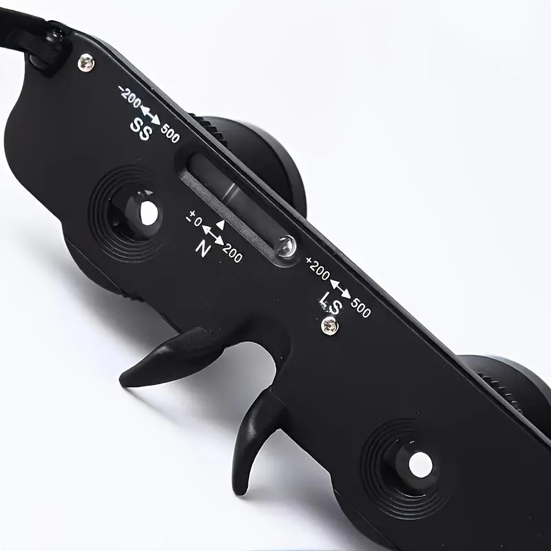 Fishing BinocularTelescope HD Head Mounted 3-in-1 with Adjustable Eyepiece for Hunting,Birdwatching,Myopia/Astigmatism Available