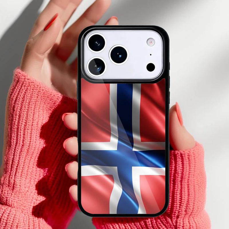 

Norway Flag Phone Case for iPhone 17 Air 16e 15 14 13 Pro Max Back Cover for 12 11 Pro Coque iPhone 15 Pro