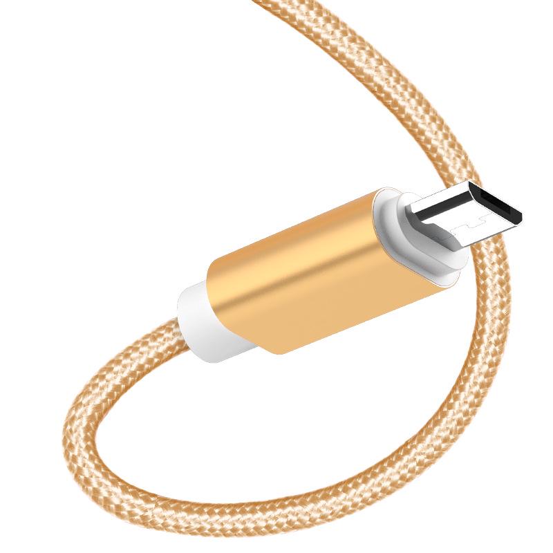 Nylon Braided Type-C Fast Charging Cable for Android and Apple