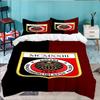 Genkelbigli Club Sports 3PCS Bedding set,Ideal for 1pc Duvet Cover And 2pcs Pillowcases Perfect for Fan gift,Ideal for Bedroom, Dormitory