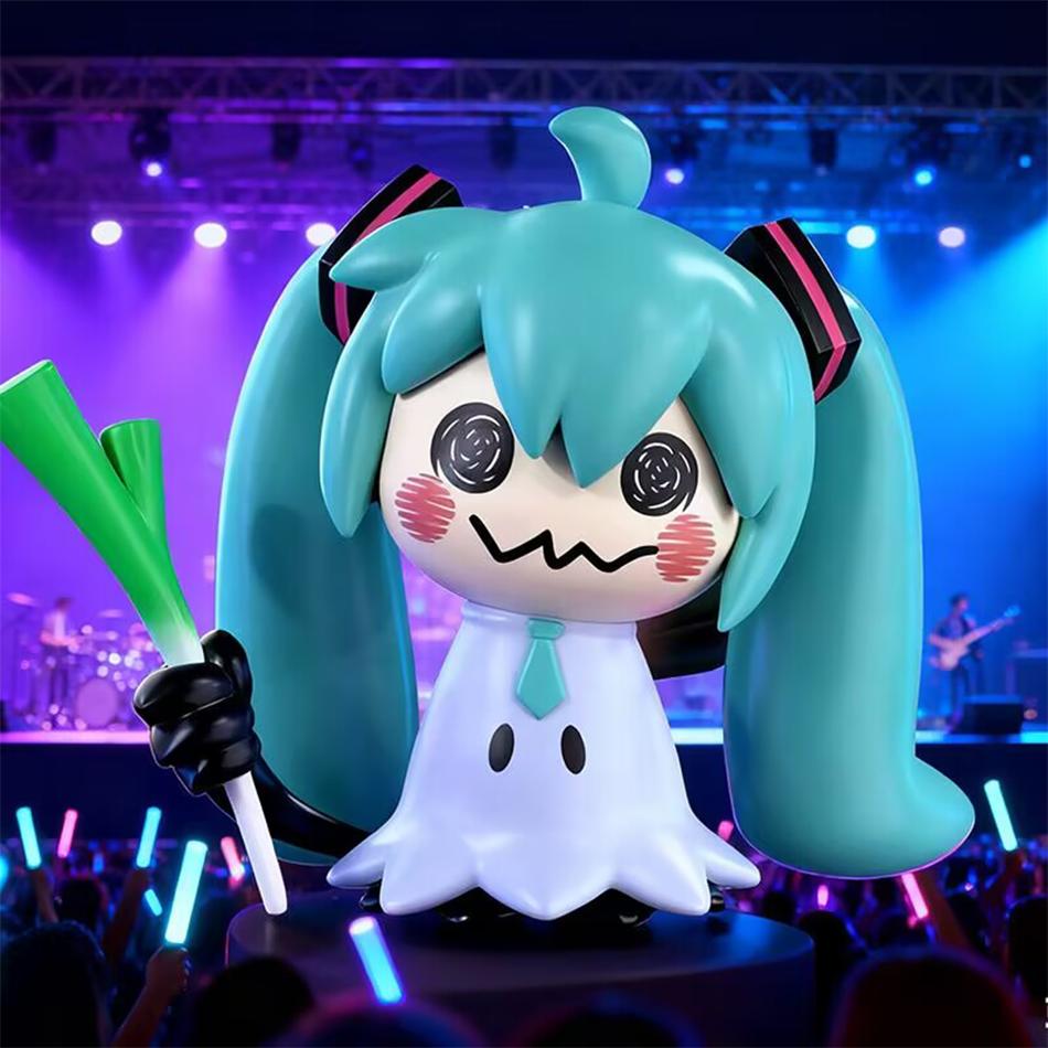 7cm Hatsune Miku Anime Figurine Kawaii Mimikyu Miku Figurine Gk Statue Model Doll Collection Room Desk Decoration Toys Gift