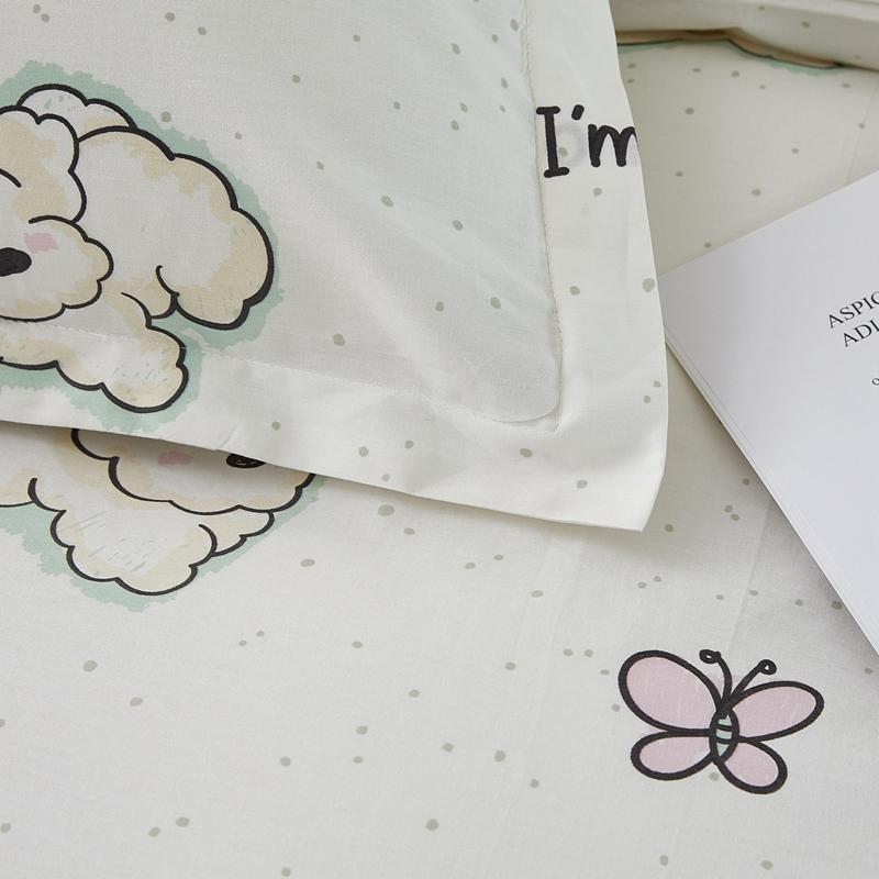 cotton Pillowcase Cotton Animals Dog Print Pillow shame