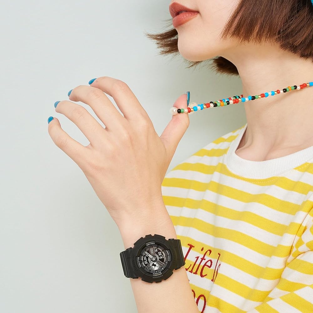 Casio Baby-G BA-110XBC-1A Women's Watch Black Overseas Model