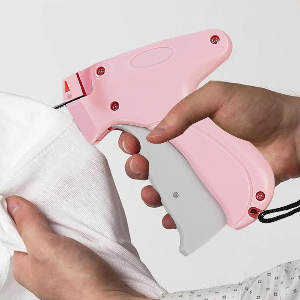 Fine Stitch Gun Stitchy Quick Clothing Fixer for Clothes Micro Tagging Gun Clothing Mini Speedy Sticky Sewing Gun Hemming Tool