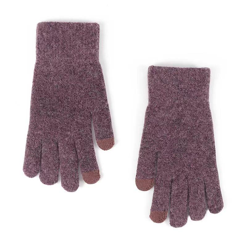 

Unisex Double-Layer Fleece-Lined Winter Touchscreen Cycling Gloves: Warm, Thick, and Cold-Proof One Size