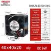 DELIXI DC24V 40x40MM Silent Cooling Axial Fan for Amplifiers and Frequency Converters