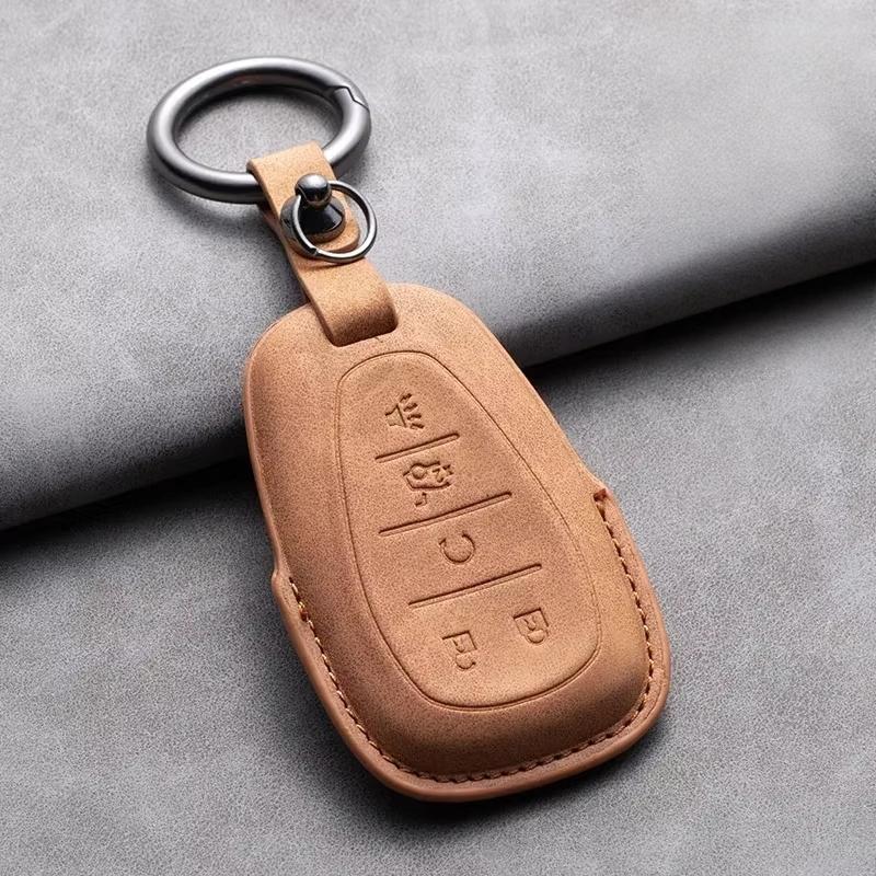 Car Key Case Cover Protective Shell For Chevrolet Chevy Malibu Camaro Cruze Traverse Spark Equinox Sonic Volt Suede Car Keychain