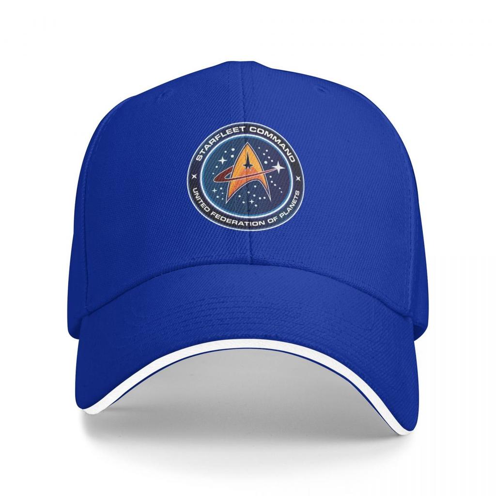 Unisex Baseball Hats Y2k Stars Treks Starfleet Commend Outdoor Streetwear Summer Sports Baseball Caps Hip Hop Cap Casquette Hats